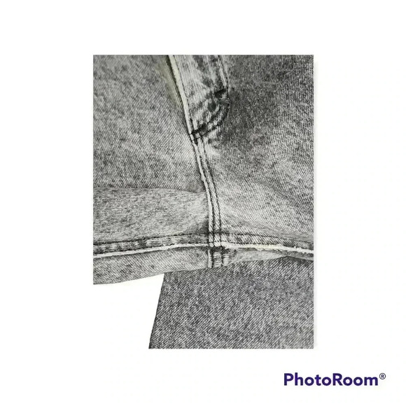 Vintage 90s Lee riders black ice acid wash jeans. 38x34. Union made USA - Picture 4 of 8